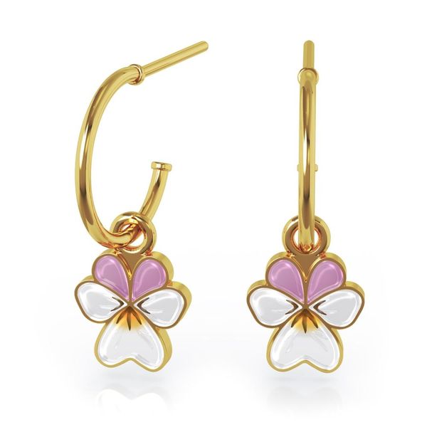 Hovedbilde LIV Øreringer med Lilla natt ...