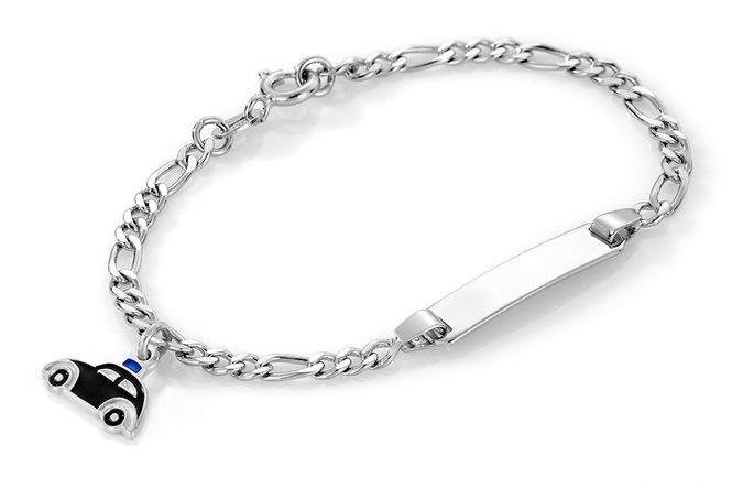 Hovedbilde Politibil armband ID-plate