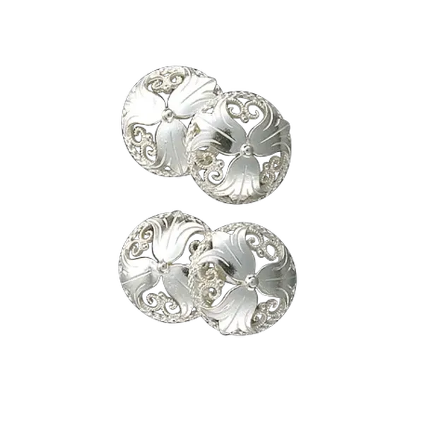 Hovedbilde Mansjettknapper Lofoten, hvit