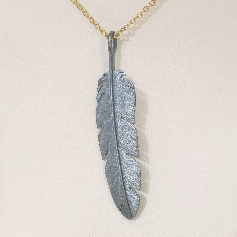 Feather anheng, oksydert stor