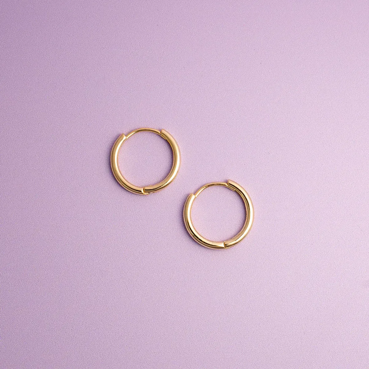 Hooked øreringer str L fra Sandra Lyng