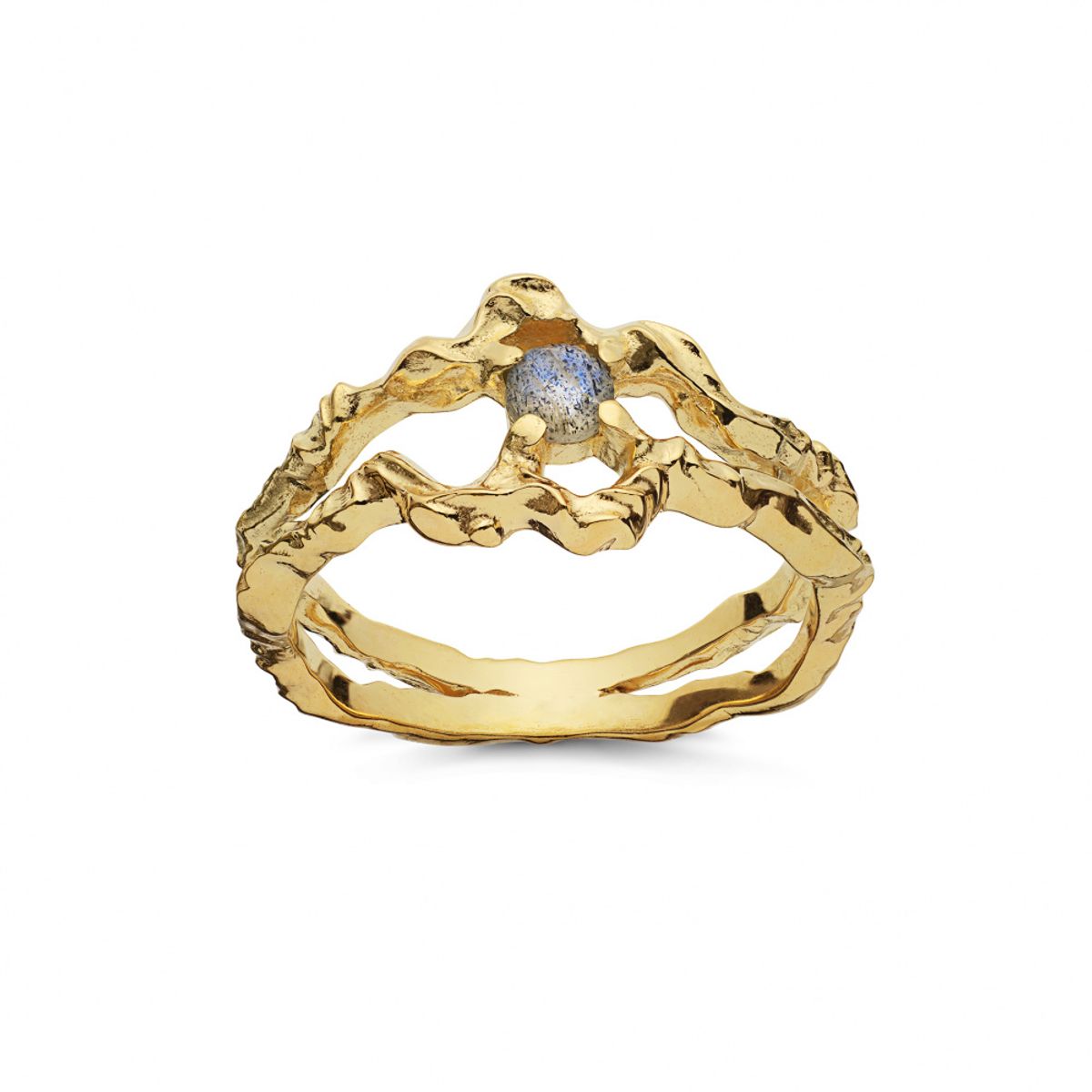 Shelly ring, Maanesten