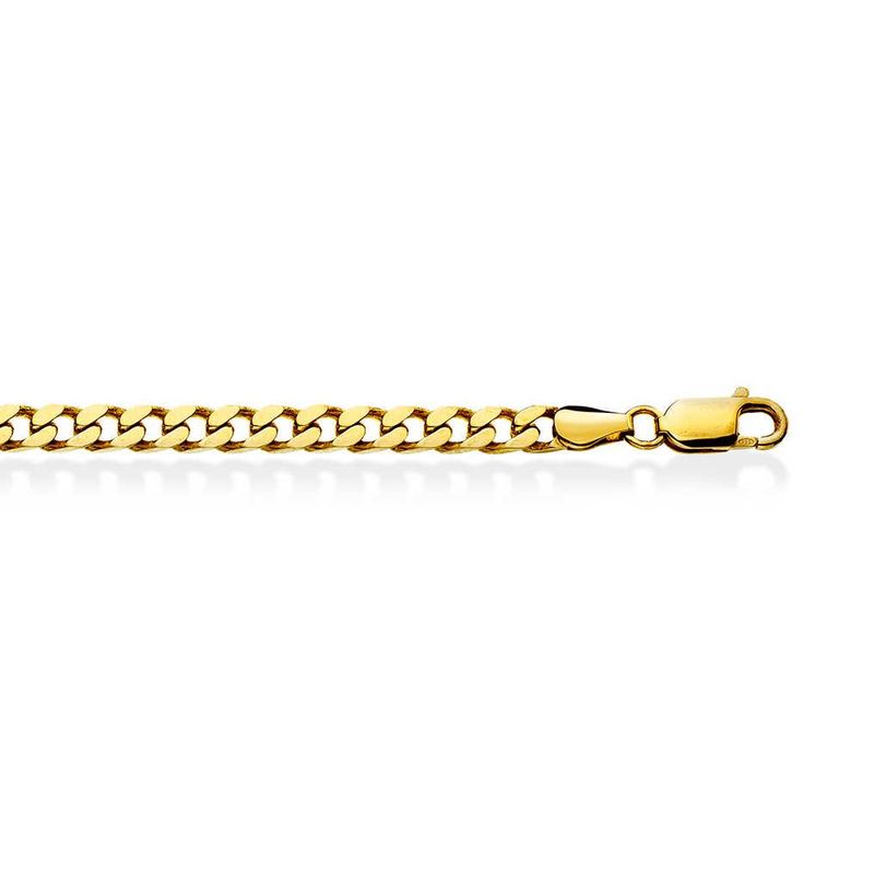 Panser kjede forgylt 4,5mm/50cm