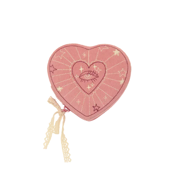 Hovedbilde Heart smykkeskrin Pink ...