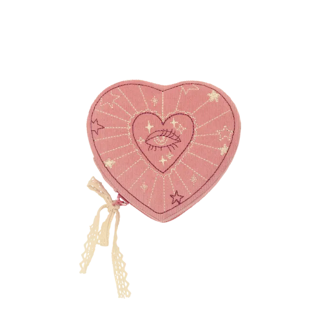Hovedbilde Heart smykkeskrin Pink ...