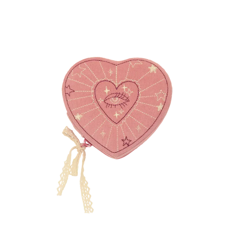 Heart smykkeskrin Pink Theatre Magic, Maanesten
