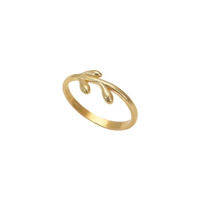 Hovedbilde Florea ring mini forgylt