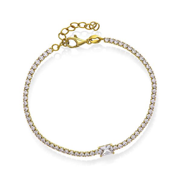 Hovedbilde Roma armbånd i forgylt sølv