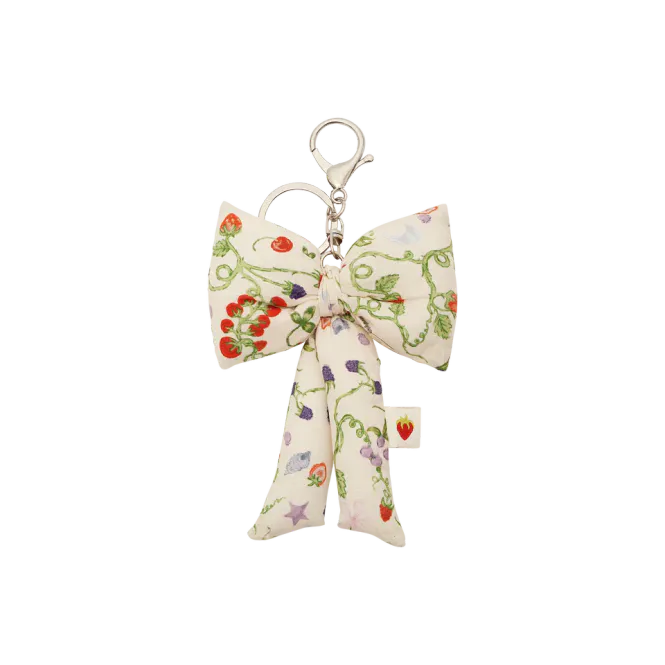 Hovedbilde Fabric Bow Nøkkelring Garden ...