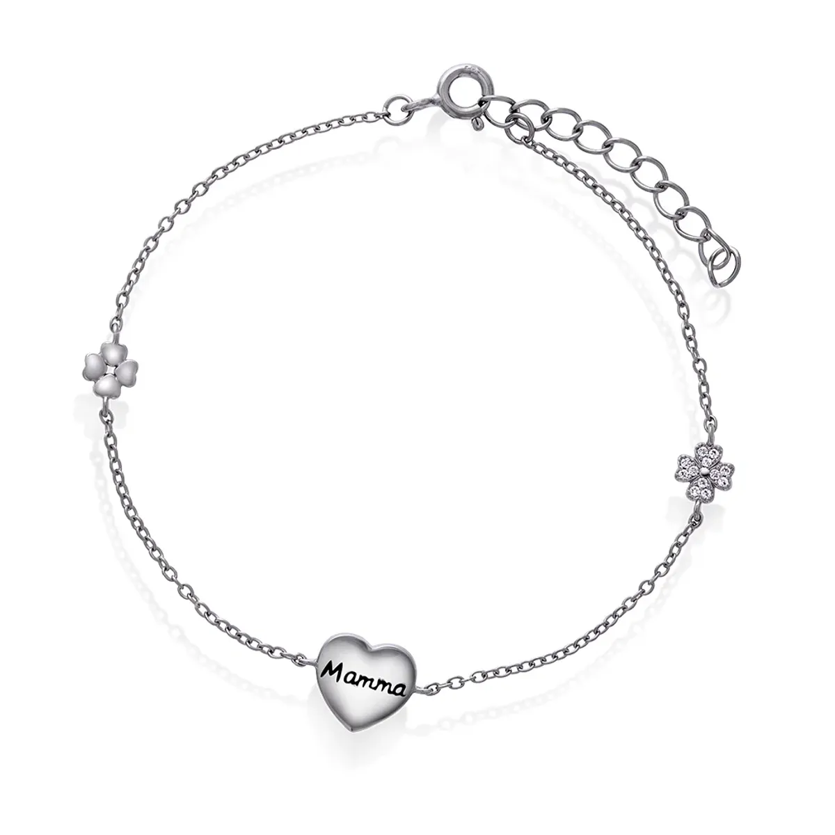 Armbånd i sølv - Mamma
