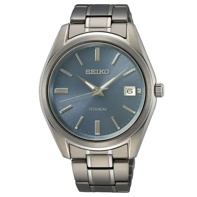 Hovedbilde Seiko herre klokke Titanium ...