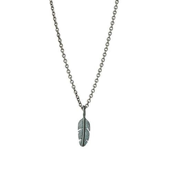 Hovedbilde Feather anheng, oksidert mini