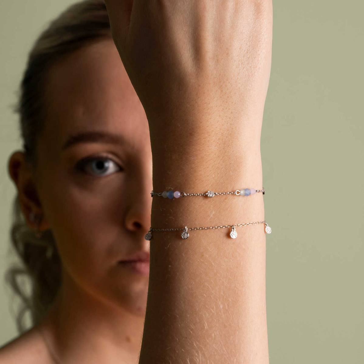 Fairy armbånd sølv med krystall