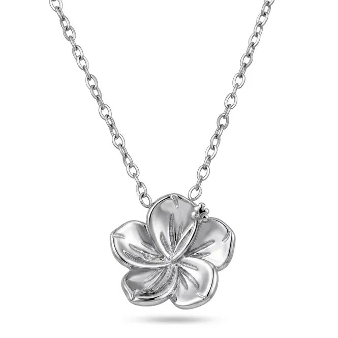 Hovedbilde Hibiscus necklace i stål