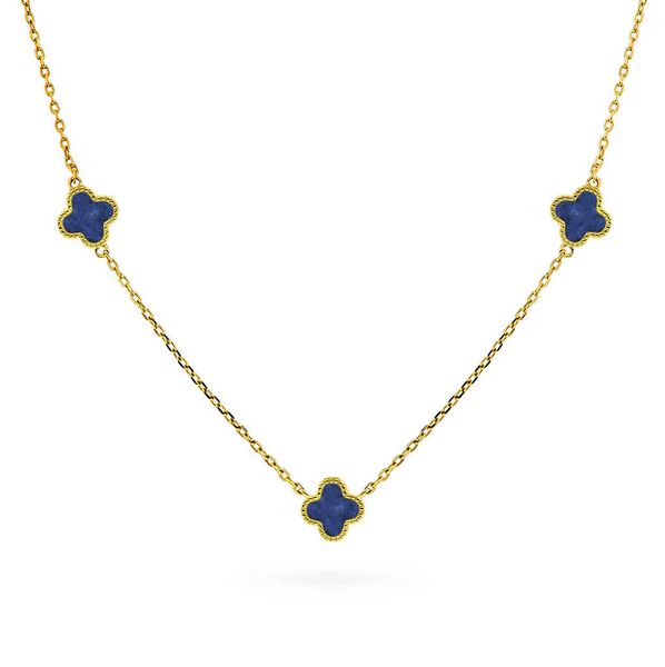 Hovedbilde Smykke i sølv med havblå ...